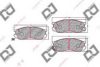 DJ PARTS BP1670 Brake Pad Set, disc brake